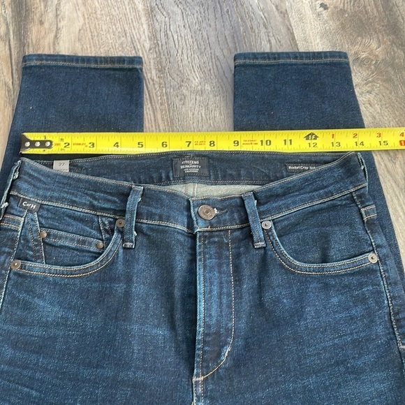 Citizens of Humanity Women’s Rocket Crop high rise a skinny Jeans, size 27 - Picture 5 of 13